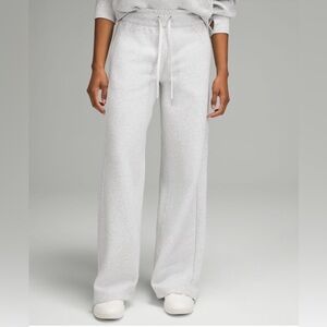Lululemon Athletica Gray Wide Leg Pants